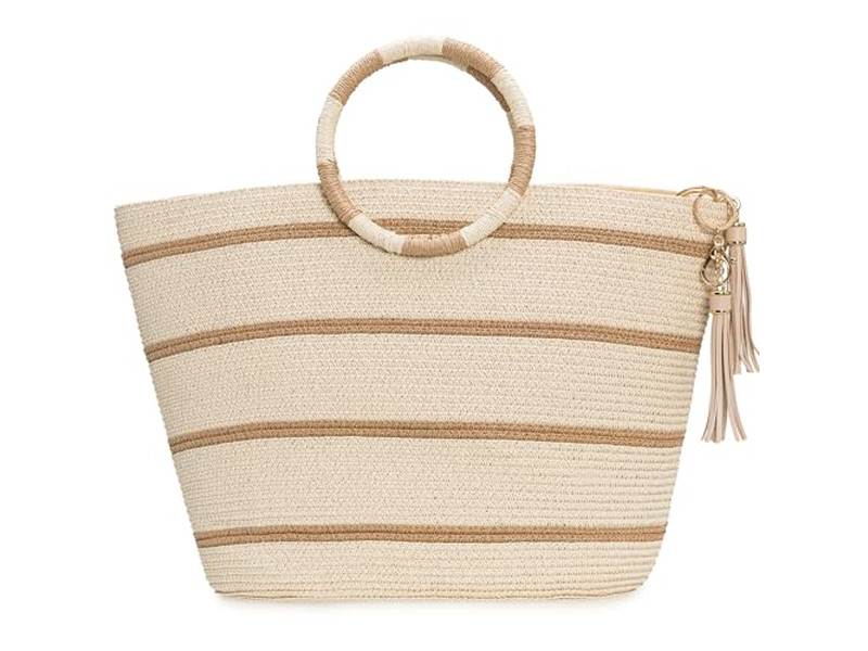 Bolso de Paja Africano Bolso de Niñas Bolsas de Mujer Colgantes Cuero Mediano Nativo de Marruecos