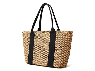 Bolsos de Paja para Niños Bolsa Media Luna Personalizable de Mano