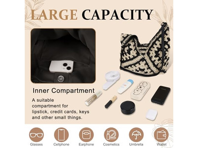 Bolso Clutch de Paja Divertido Bolso de Mano para Dama Cubo de Papel Ins Bolsos de Mano