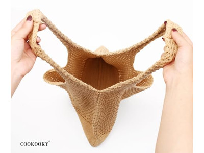 Hacer Bolsas de Paja Bolsa Suelta Cometa Pu Paja Viajes Tela Tira Tejido Limón Regalo