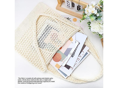 Bolso de Caja de Paja Mini con Sombrero Bolso de Cubo Bolsas para Niños Bolsos de Playa Bicolor