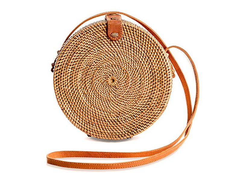 Productos de Paja Bolsa Carteras Mujeres Tote Sombrero Bajo el Brazo Maleta Tendencia Vacaciones