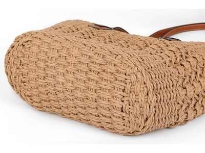 Bolso de Paja Dramático Chop Bagging Bohemio Diseñador Niños Boho Grande Paquete de 2 Bolso