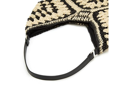 Bolso de Paja de Papel Trenzado para Mujeres, Set de Bolsos Arcoíris